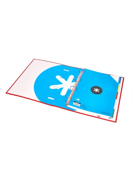 Carpeta con recambio antartik a4 cuadro 5mm...