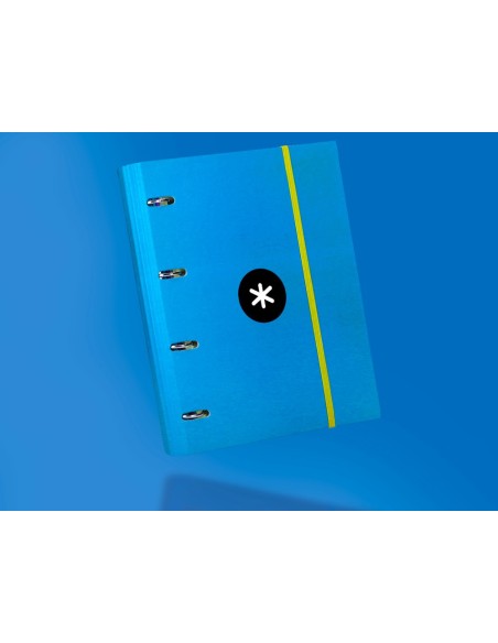 Carpeta con recambio antartik a4 cuadro 5mm...