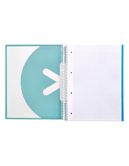 Cuaderno espiral a4 micro antartik tapa forrada...