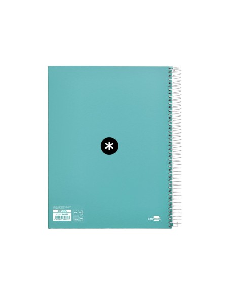 Cuaderno espiral a4 micro antartik tapa forrada...