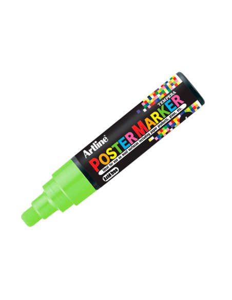 Rotulador artline poster marker epp-6-ver flu punta redonda 6 mm color verde fluor
