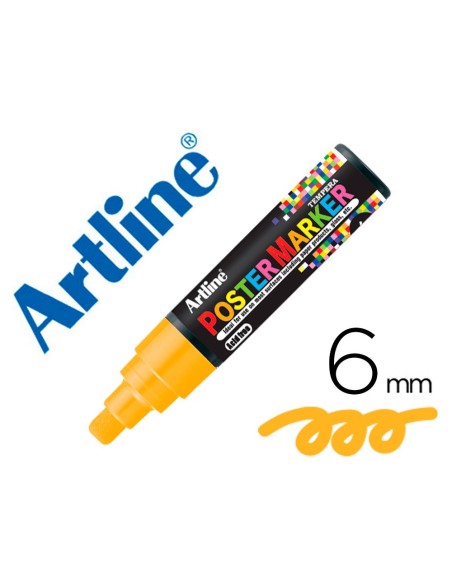 Rotulador artline poster marker epp-6-nar flu...