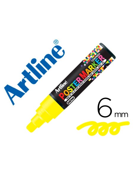 Rotulador artline poster marker epp-6-ama fluo...