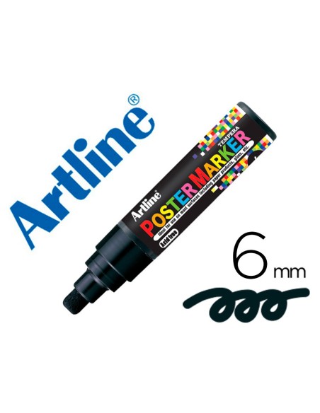 Rotulador artline poster marker epp-6-neg punta...
