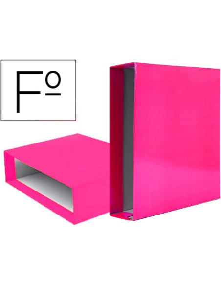 Caja archivador liderpapel de palanca carton...