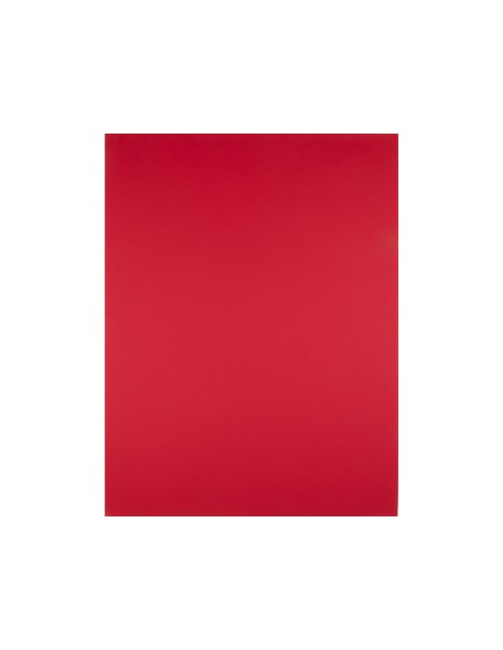 Cartulina liderpapel 50x65 cm 240g/m2 rojo navidad paquete de 25 hojas