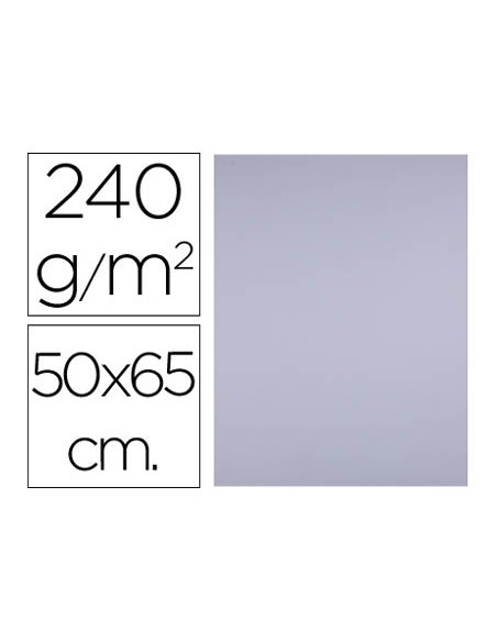 Cartulina liderpapel 50x65 cm 240g/m2 lila paquete de 25 hojas