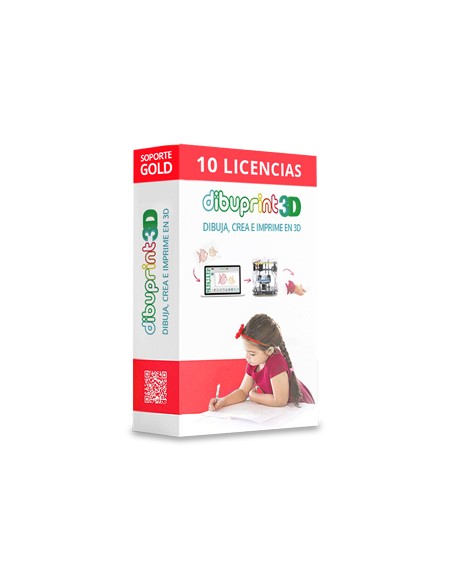 Dibuprint 3d colido software small soporte gold 8x5 licencias 10