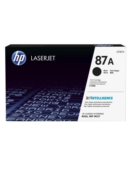 Toner hp laserjet cf287a m506 / mfp m527 negro 9000 pag