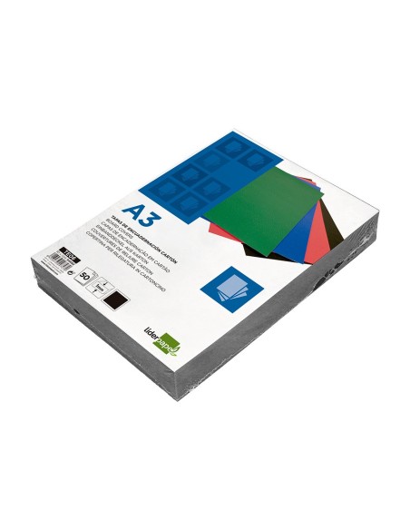 Tapa encuadernacion liderpapel carton a3 1mm...