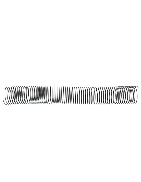 Espiral metalico q-connect 64 5:1 38mm 1,2mm caja de 25 unidades