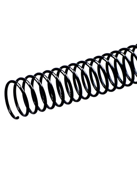 Espiral metalico q-connect 64 5:1 20mm 1,2mm caja de 100 unidades