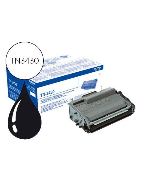 Toner brother tn-3430 dcp-l5500dn / dcp-l6600dw...