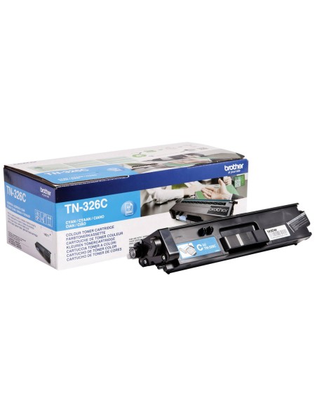 Toner brother tn-326c hll8250cdn / hll8350cdw alta capacidad cian 3500 pag