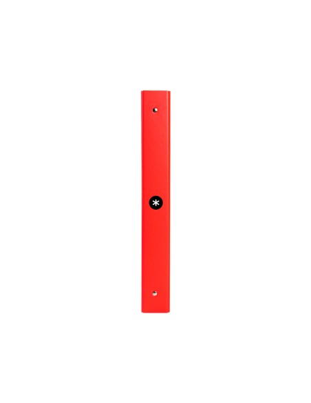 Carpeta antartik a4 forrada 4 anillas 25 mm redondas color rojo