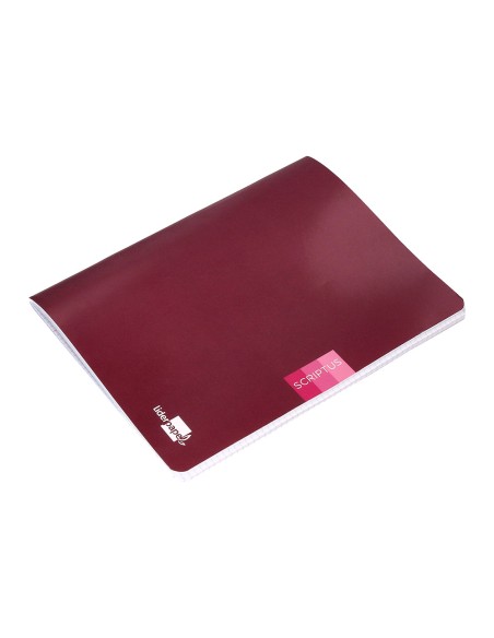 Libreta liderpapel scriptus a5 plus 48 hojas 90g/m2 rayado montessori 3,5mm con margen colores surtidos
