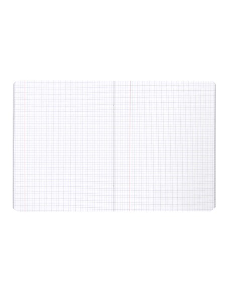 Libreta liderpapel scriptus a5 plus 48 hojas 90g/m2 cuadro 5mm con margen colores surtidos