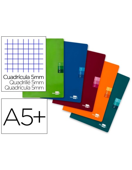 Libreta liderpapel scriptus a5 plus 48 hojas...