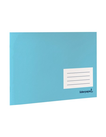 Libreta liderpapel write a5 apaisada 32h 60g/m2 cuadro 3 mm con margen