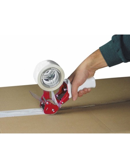 Cinta adhesiva q-connect polipropileno blanca...