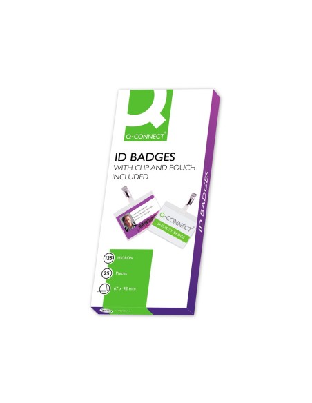Bolsa de plastificar q-connect 67x98 mm 125 mc...