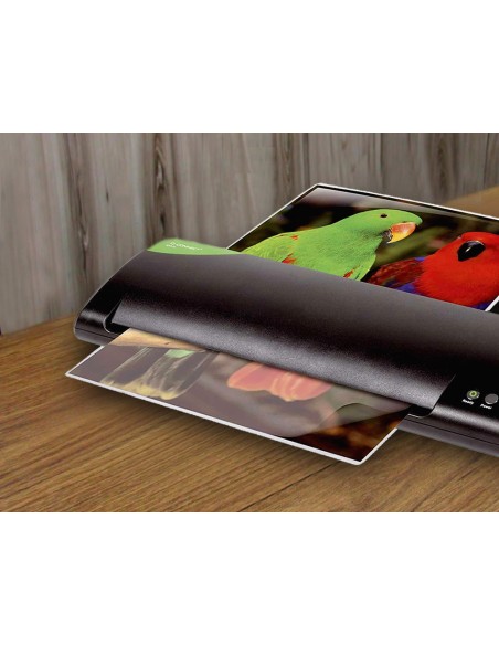 Bolsa de plastificar q-connect 303 x 426 mm 125 mc din a3 caja de 100 unidades