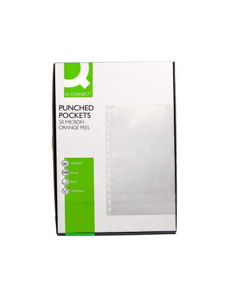 Funda multitaladro q-connect folio 50 mc piel...