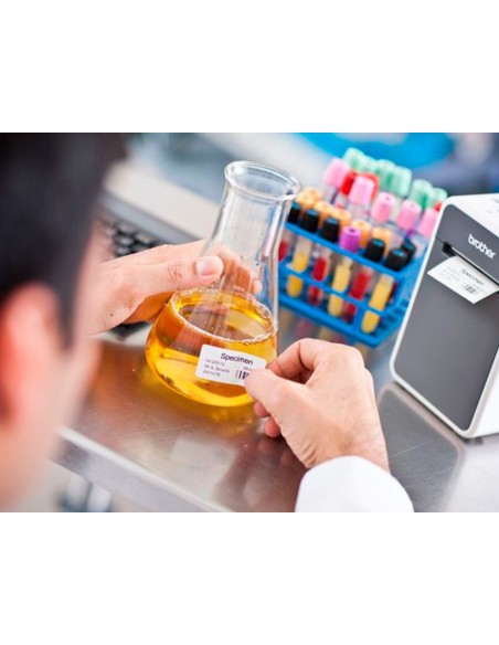 Etiqueta adhesiva removible q-connect kf18534...