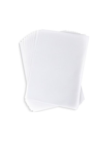 Papel dibujo liderpapel a4+ 320x240mm 70g/m2 vegetal sobre de 12 hojas