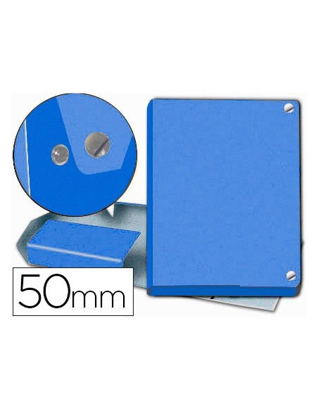 Carpeta proyectos pardo folio lomo 50 mm carton...