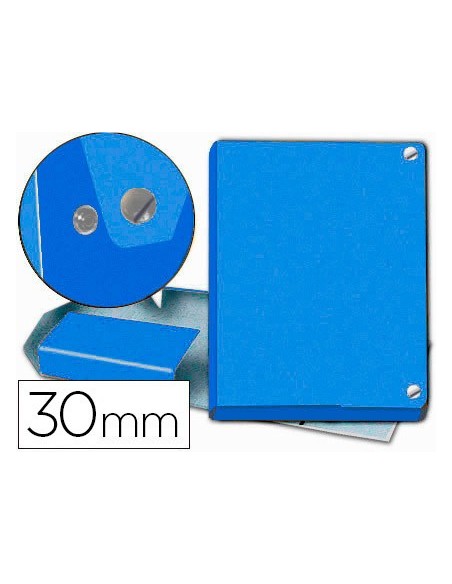 Carpeta proyectos pardo folio lomo 30 mm carton...