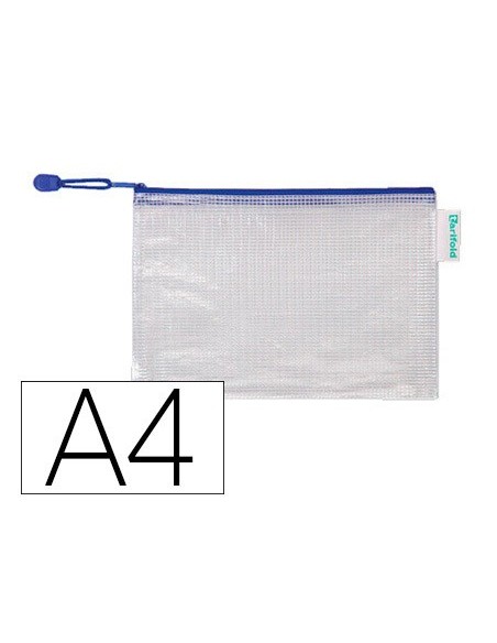 Bolsa multiusos tarifold pvc din a4 apertura...