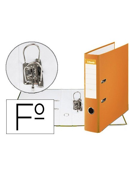 Archivador de palanca esselte carton forrado...