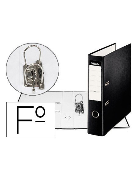Archivador de palanca esselte carton forrado...