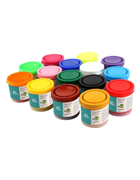 Tempera liderpapel escolar 40 ml verde claro