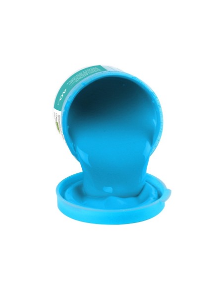 Tempera liderpapel escolar 40 ml azul cian