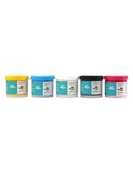Tempera liderpapel escolar 40 ml caja 5 colores...