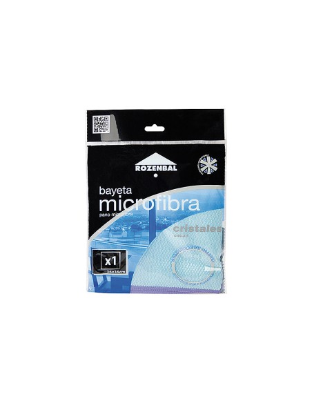 Bayeta microfibra cristales 36x36 cm