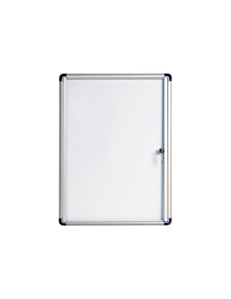Vitrina de anuncios bi-office fondo magnetico extraplana de interior 490x664 mm