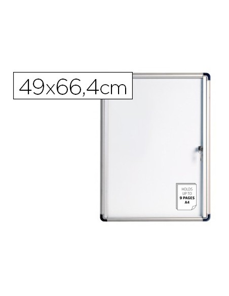 Vitrina de anuncios bi-office fondo magnetico...