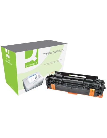 Toner q-connect compatible hp ce411a color laserjet m351a / 451dn / 451dw / 451nw / 375nw / 475dn / 475dw cian 2.600 pag