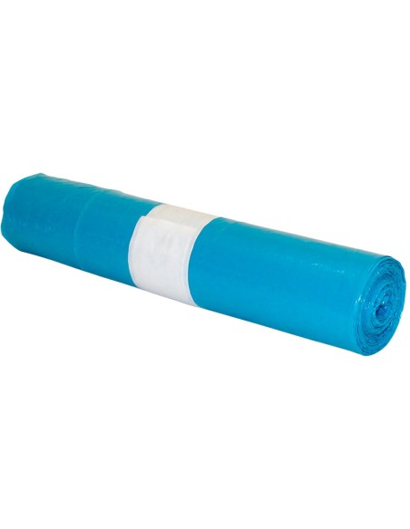 Bolsa basura industrial azul 70x90cm galga 110...