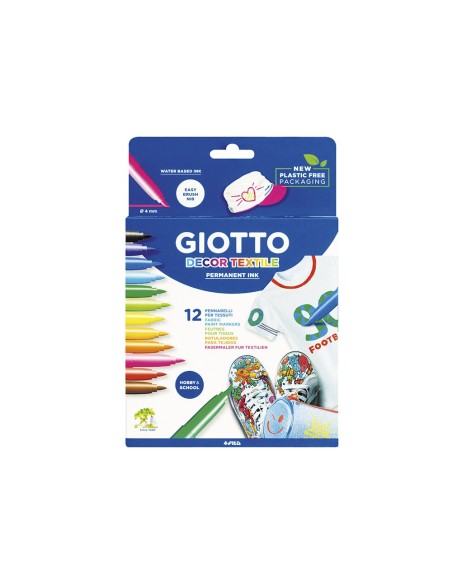 Rotulador giotto decor textile para camisetas...