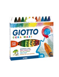 Lapices cera giotto maxi...