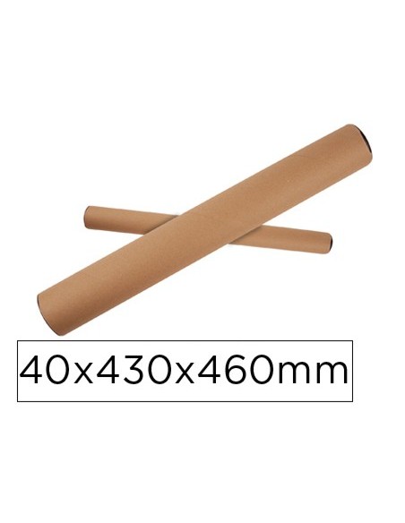 Tubo de carton apli portadocumentos tapa...
