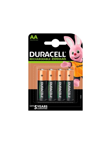 Pila duracell recargable staycharged aa 2500...
