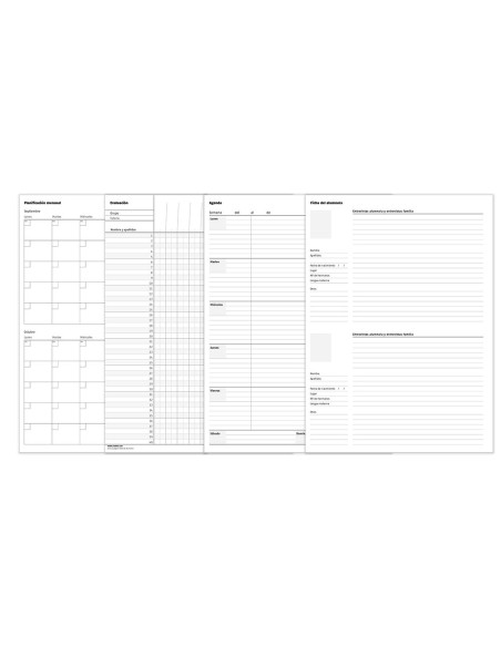 Cuaderno triplex additio plan de curso...