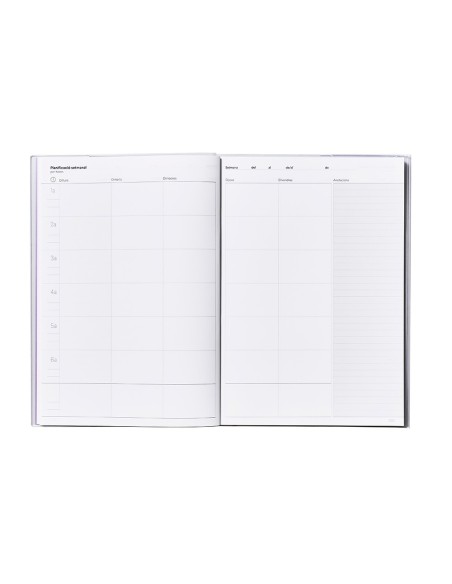 Agenda de programacion additio a4 plan mensual...