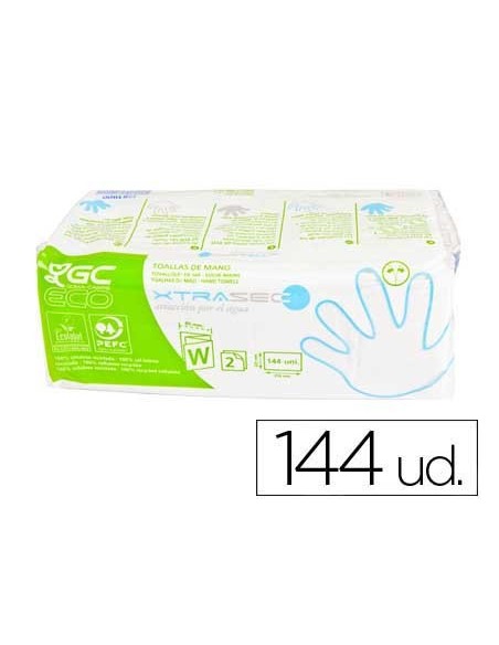 Toalla de papel mano engarzada ecologica...