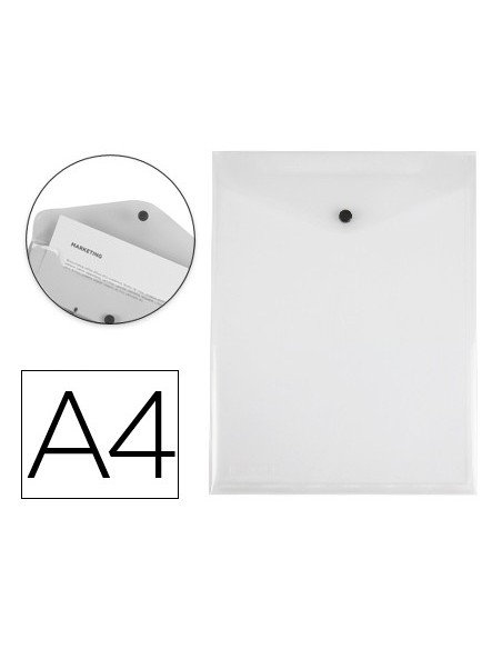 Carpeta liderpapel dossier broche polipropileno...